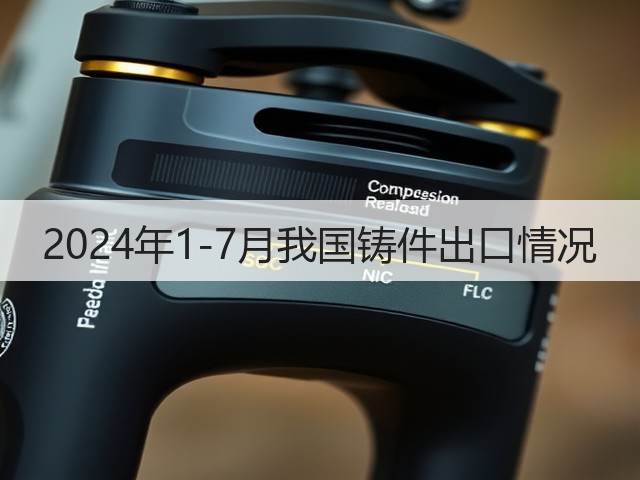 2024年1-7月我国铸件出口情况(图1) 2024年1-7月我国铸件出口情况(图1)