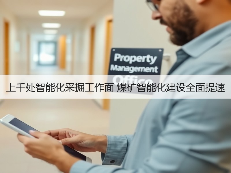 上千处智能化采掘工作面 煤矿智能化建设全面提速