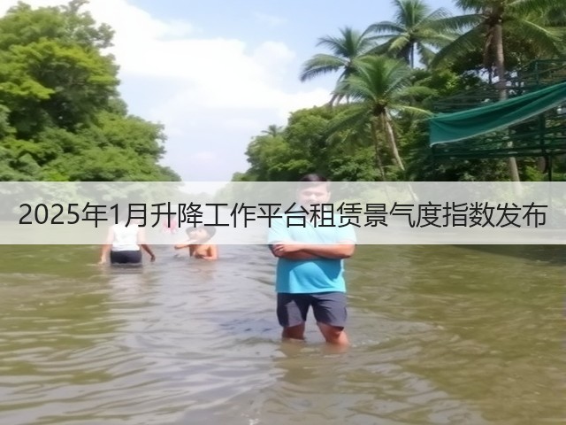 2025年1月升降工作平台租赁景气度指数发布(图3)