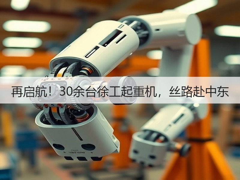 再启航!30余台徐工起重机,丝路赴中东 再启航!30余台徐工起重机,丝路赴中东