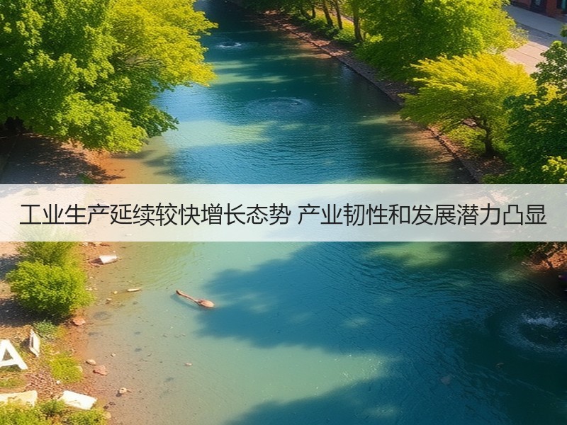 工业生产延续较快增长态势 产业韧性和发展潜力凸显 工业生产延续较快增长态势 产业韧性和发展潜力凸显