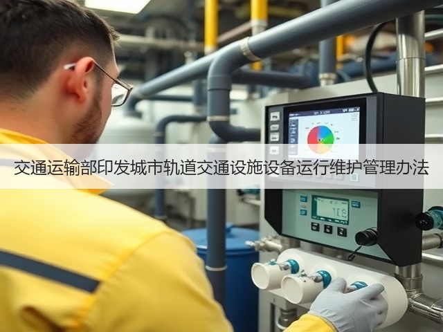 交通运输部印发城市轨道交通设施设备运行维护管理办法(图2) 交通运输部印发城市轨道交通设施设备运行维护管理办法(图2)
