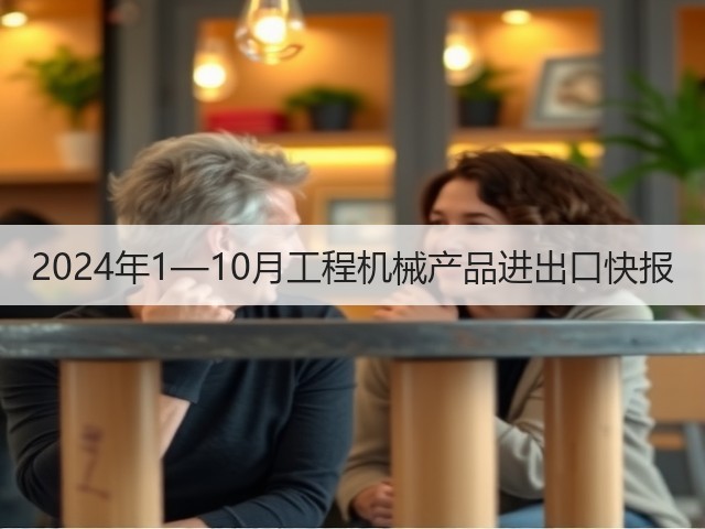 2024年1—10月工程机械产品进出口快报(图3) 2024年1—10月工程机械产品进出口快报(图3)