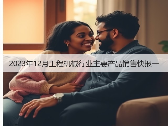 2023年12月工程机械行业主要产品销售快报一(图1)