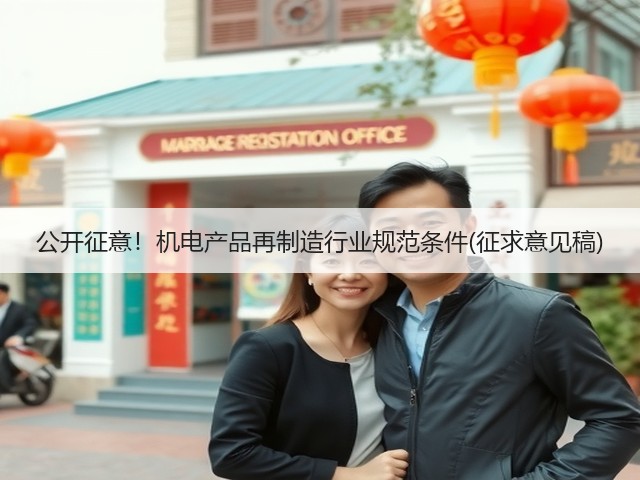公开征意!机电产品再制造行业规范条件(征求意见稿)(图3) 公开征意!机电产品再制造行业规范条件(征求意见稿)(图3)