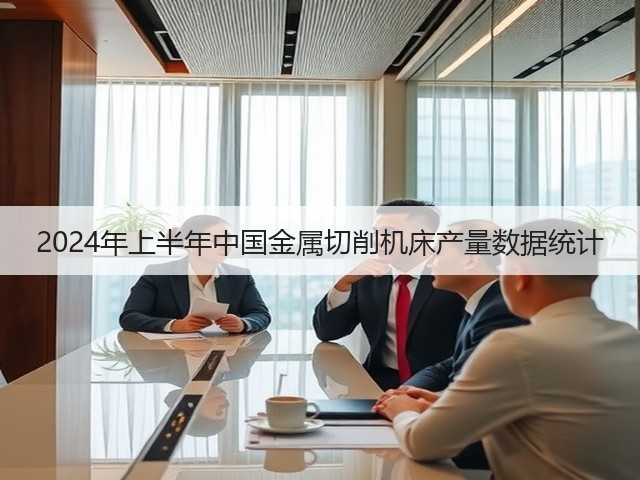 2024年上半年中国金属切削机床产量数据统计(图1) 2024年上半年中国金属切削机床产量数据统计(图1)