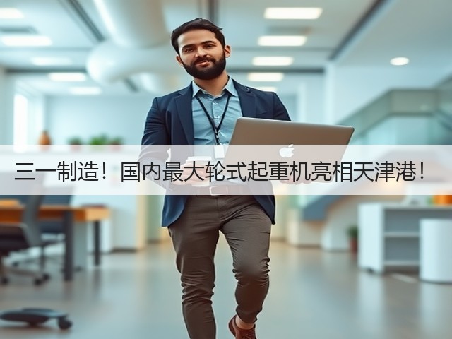 三一制造!国内最大轮式起重机亮相天津港!(图1) 三一制造!国内最大轮式起重机亮相天津港!(图1)