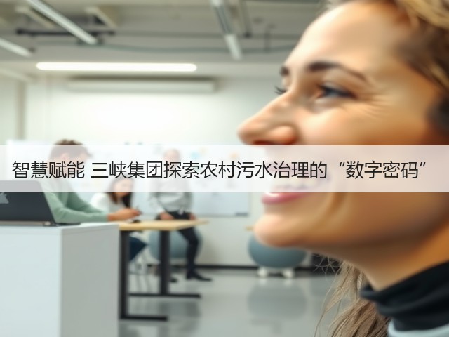 智慧赋能 三峡集团探索农村污水治理的“数字密码”(图3) 智慧赋能 三峡集团探索农村污水治理的“数字密码”(图3)
