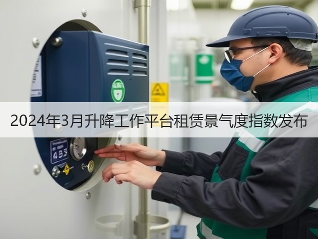 2024年3月升降工作平台租赁景气度指数发布(图2) 2024年3月升降工作平台租赁景气度指数发布(图2)