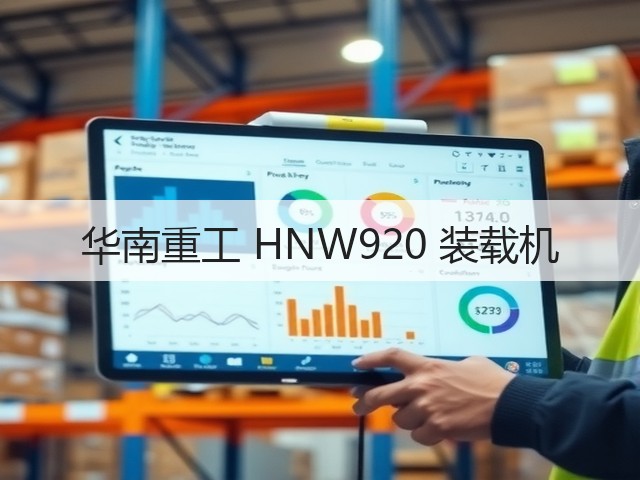 华南重工 HNW920 装载机(图1) 华南重工 HNW920 装载机(图1)