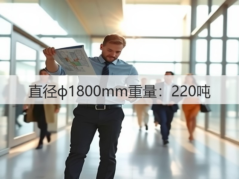 直径ф1800mm重量:220吨 直径ф1800mm重量:220吨
