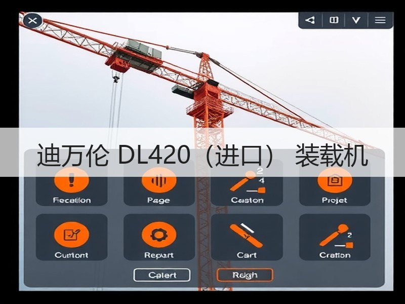 迪万伦 DL420(进口) 装载机 迪万伦 DL420(进口) 装载机