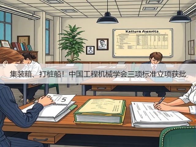 集装箱、打桩船!中国工程机械学会三项标准立项获批(图2) 集装箱、打桩船!中国工程机械学会三项标准立项获批(图2)