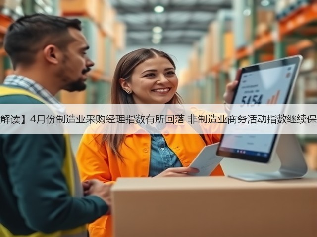 【权威解读】4月份制造业采购经理指数有所回落 非制造业商务活动指数继续保持扩张(图3) 【权威解读】4月份制造业采购经理指数有所回落 非制造业商务活动指数继续保持扩张(图3)