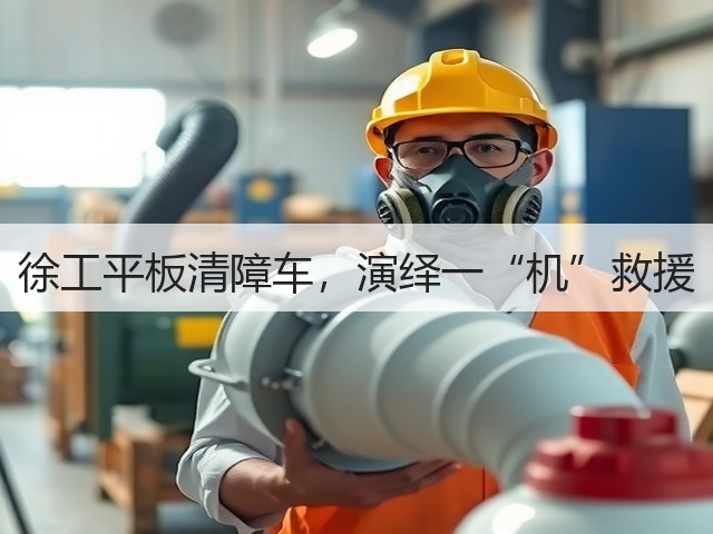 徐工平板清障车,演绎一“机”救援(图1) 徐工平板清障车,演绎一“机”救援(图1)