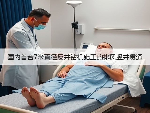 国内首台7米直径反井钻机施工的排风竖井贯通(图1) 国内首台7米直径反井钻机施工的排风竖井贯通(图1)