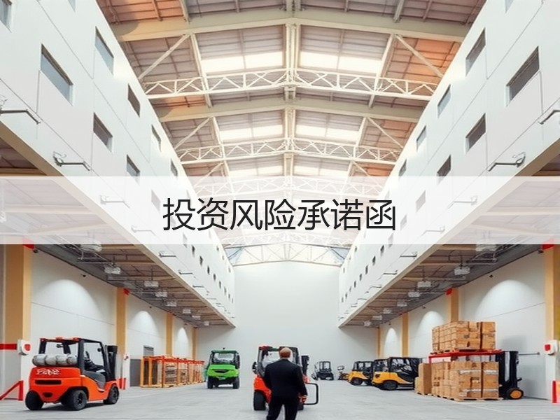 投资风险承诺函 投资风险承诺函
