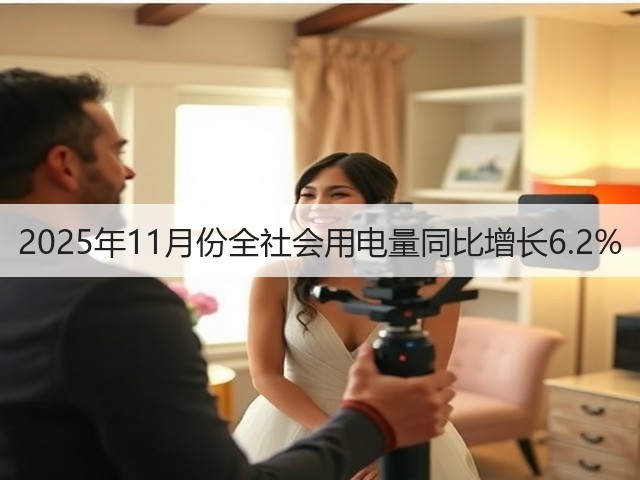 2025年11月份全社会用电量同比增长6.2%(图2) 2025年11月份全社会用电量同比增长6.2%(图2)