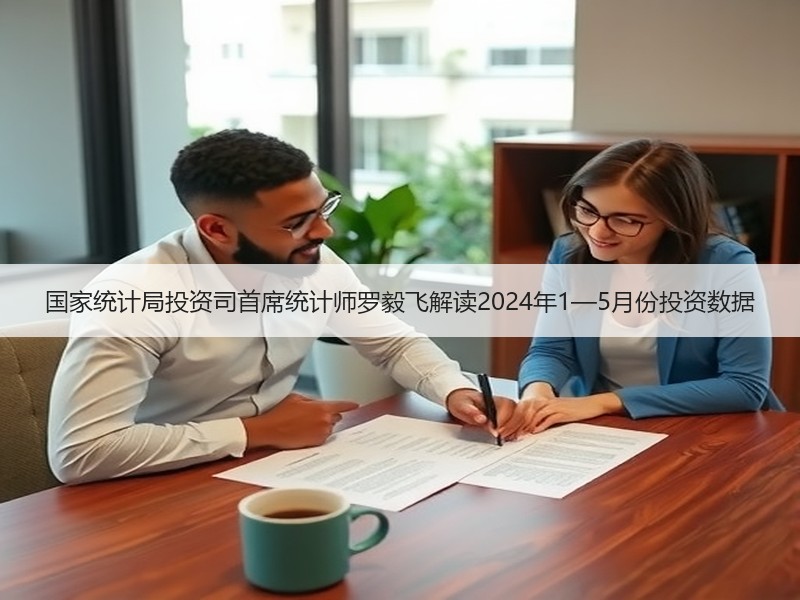 国家统计局投资司首席统计师罗毅飞解读2024年1—5月份投资数据