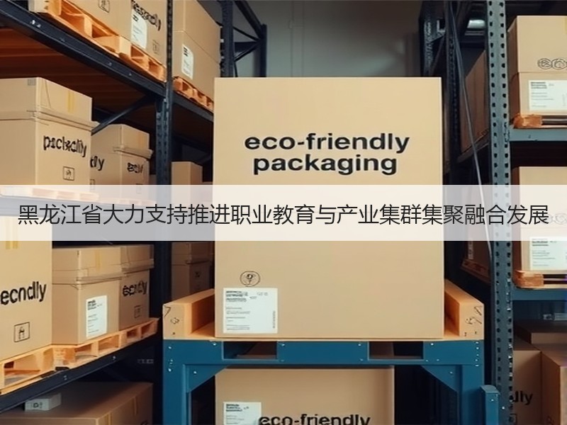 黑龙江省大力支持推进职业教育与产业集群集聚融合发展