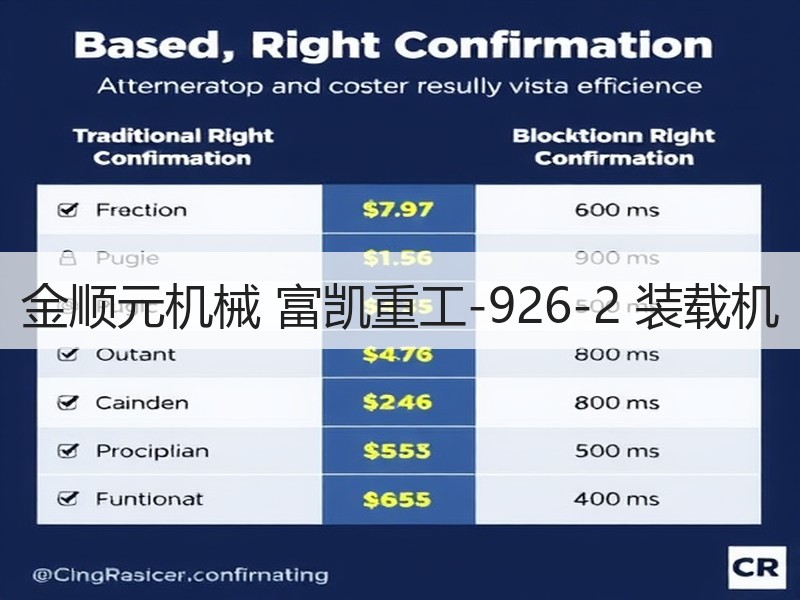 金顺元机械 富凯重工-926-2 装载机