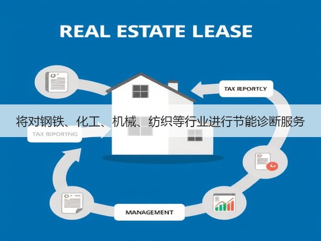 将对钢铁、化工、机械、纺织等行业进行节能诊断服务(图1)