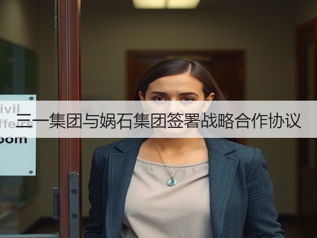 三一集团与娲石集团签署战略合作协议(图2)