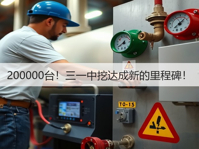 200000台！三一中挖达成新的里程碑！(图3)