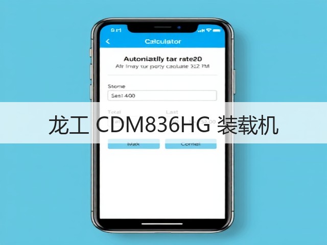 龙工 CDM836HG 装载机(图2) 龙工 CDM836HG 装载机(图2)