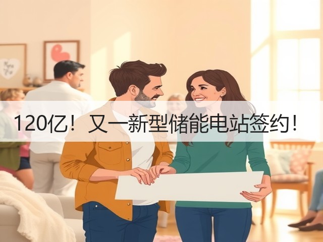 120亿！又一新型储能电站签约！(图2)