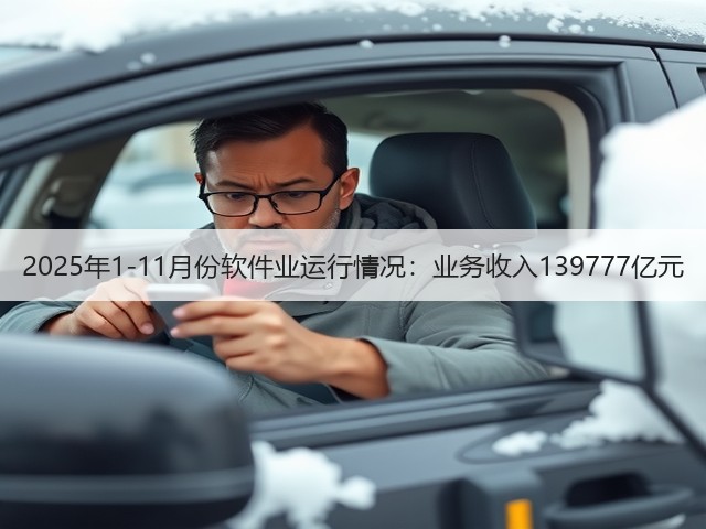 2025年1-11月份软件业运行情况:业务收入139777亿元(图3) 2025年1-11月份软件业运行情况:业务收入139777亿元(图3)