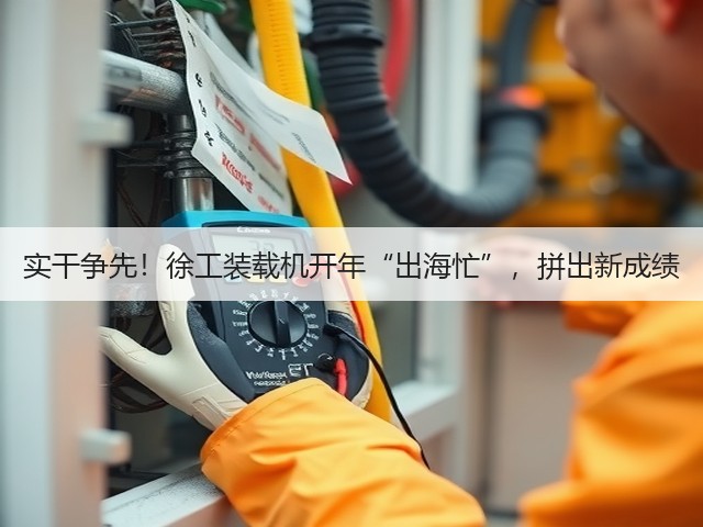 实干争先!徐工装载机开年“出海忙”,拼出新成绩(图1) 实干争先!徐工装载机开年“出海忙”,拼出新成绩(图1)