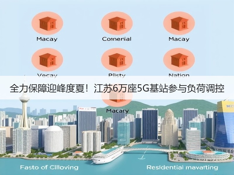 全力保障迎峰度夏!江苏6万座5G基站参与负荷调控 全力保障迎峰度夏!江苏6万座5G基站参与负荷调控