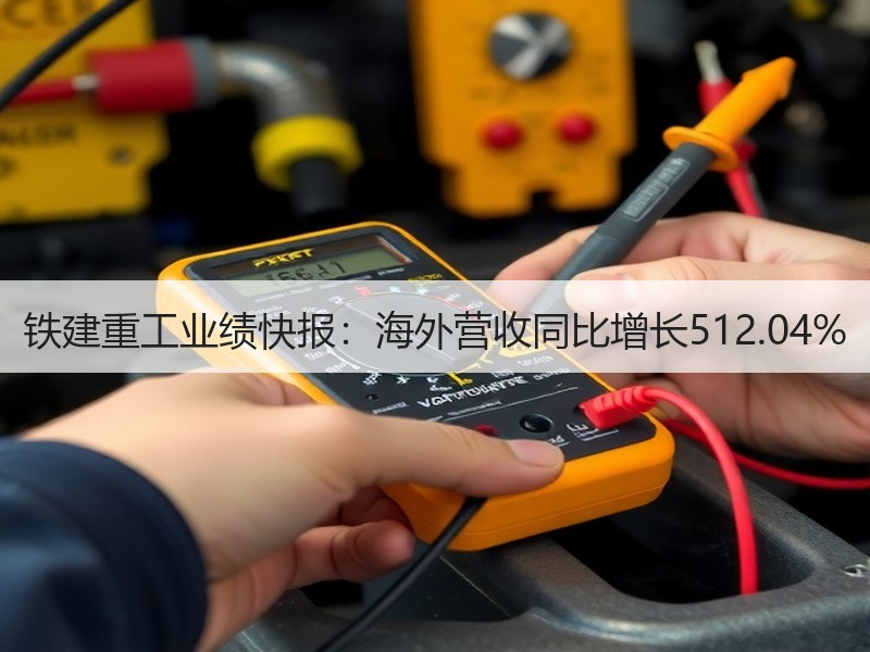 铁建重工业绩快报:海外营收同比增长512.04% 铁建重工业绩快报:海外营收同比增长512.04%