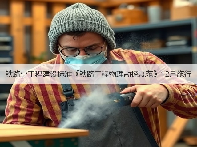 铁路业工程建设标准《铁路工程物理勘探规范》12月施行(图1) 铁路业工程建设标准《铁路工程物理勘探规范》12月施行(图1)