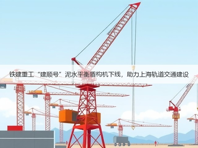 铁建重工“建顺号”泥水平衡盾构机下线,助力上海轨道交通建设(图2) 铁建重工“建顺号”泥水平衡盾构机下线,助力上海轨道交通建设(图2)