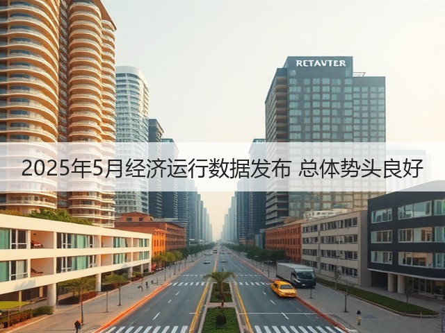 2025年5月经济运行数据发布 总体势头良好(图2) 2025年5月经济运行数据发布 总体势头良好(图2)