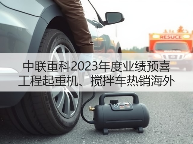 中联重科2023年度业绩预喜 工程起重机、搅拌车热销海外(图2)