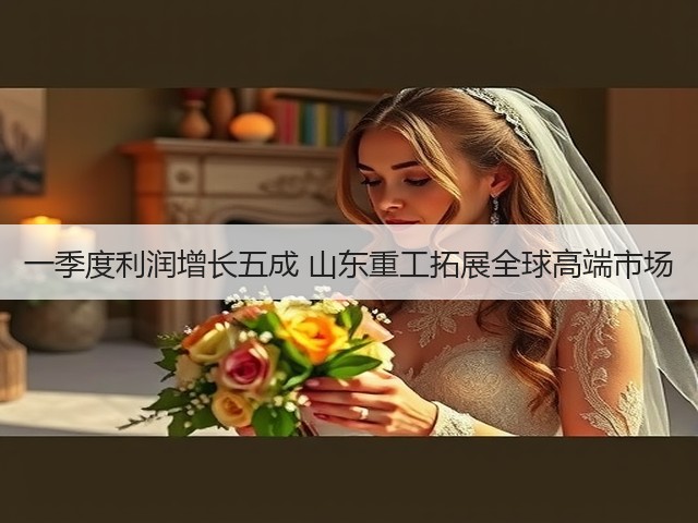一季度利润增长五成 山东重工拓展全球高端市场(图1) 一季度利润增长五成 山东重工拓展全球高端市场(图1)