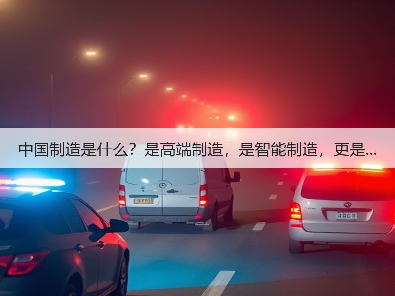 中国制造是什么?是高端制造,是智能制造,更是... 中国制造是什么?是高端制造,是智能制造,更是...