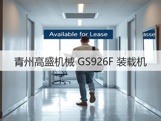 青州高盛机械 GS926F 装载机(图3)