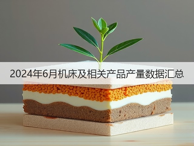 2024年6月机床及相关产品产量数据汇总(图2) 2024年6月机床及相关产品产量数据汇总(图2)