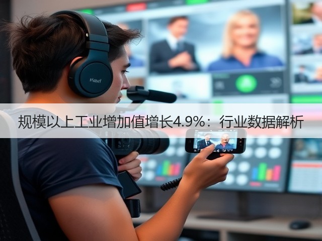 规模以上工业增加值增长4.9%:行业数据解析(图2) 规模以上工业增加值增长4.9%:行业数据解析(图2)