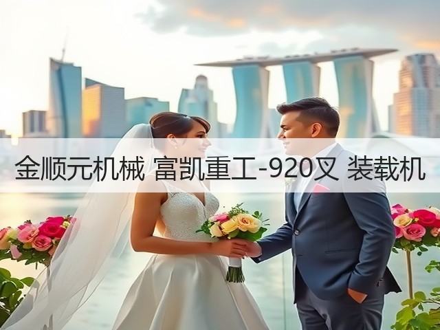金顺元机械 富凯重工-920叉 装载机(图1) 金顺元机械 富凯重工-920叉 装载机(图1)