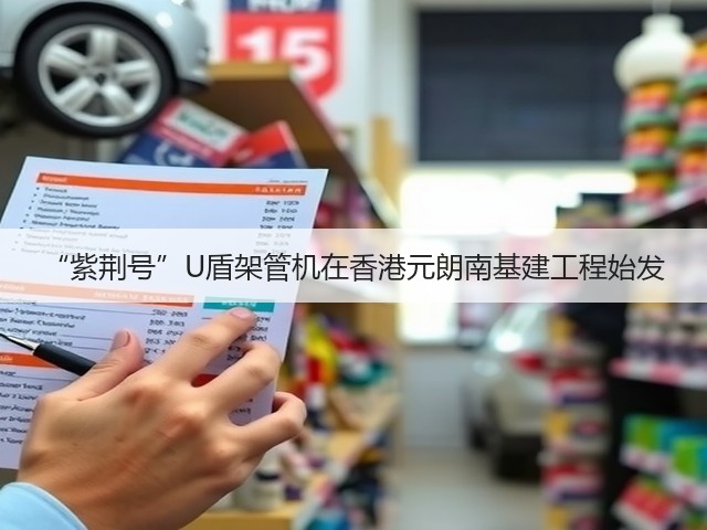 “紫荆号”U盾架管机在香港元朗南基建工程始发(图3) “紫荆号”U盾架管机在香港元朗南基建工程始发(图3)