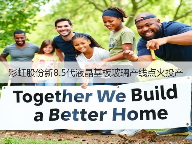 彩虹股份新8.5代液晶基板玻璃产线点火投产(图3) 彩虹股份新8.5代液晶基板玻璃产线点火投产(图3)