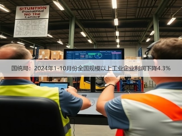 国统局:2024年1-10月份全国规模以上工业企业利润下降4.3%(图1) 国统局:2024年1-10月份全国规模以上工业企业利润下降4.3%(图1)