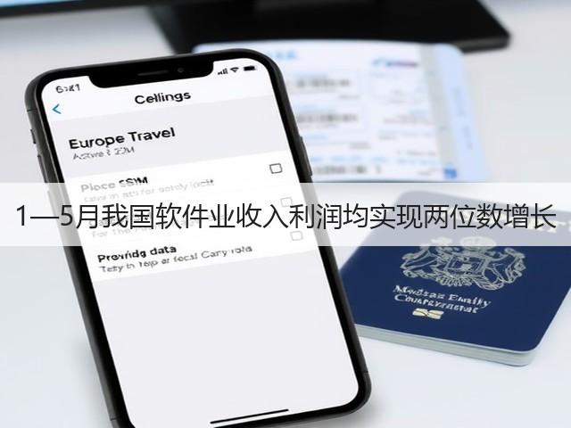 1—5月我国软件业收入利润均实现两位数增长(图1)
