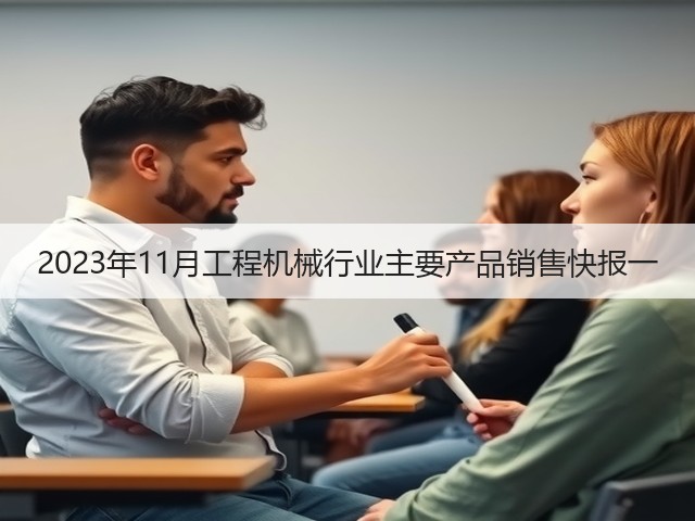 2023年11月工程机械行业主要产品销售快报一(图2)
