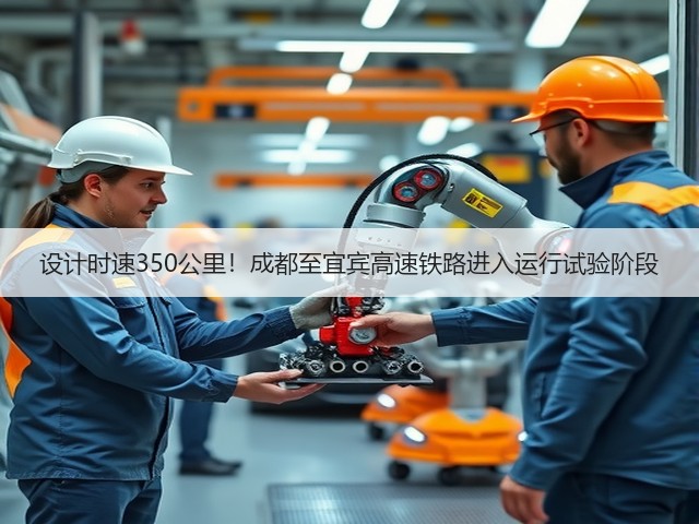 设计时速350公里！成都至宜宾高速铁路进入运行试验阶段(图2)